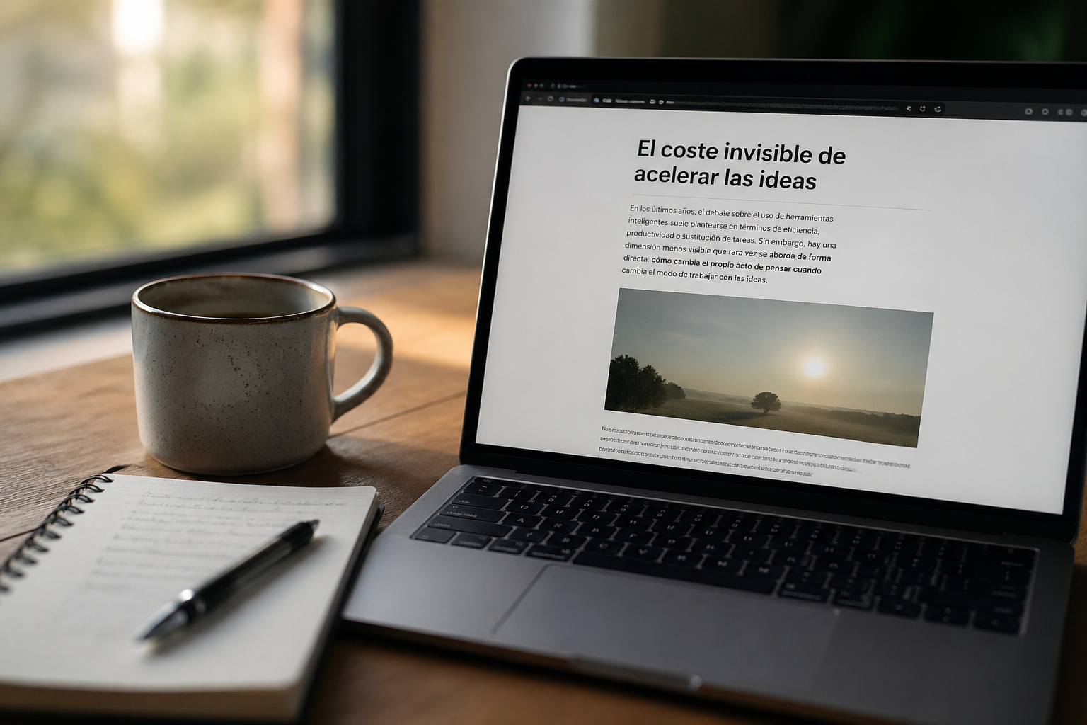 El coste invisible de acelerar las ideas