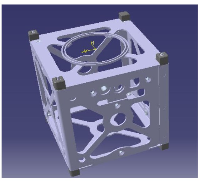 CubeSat CAD structure