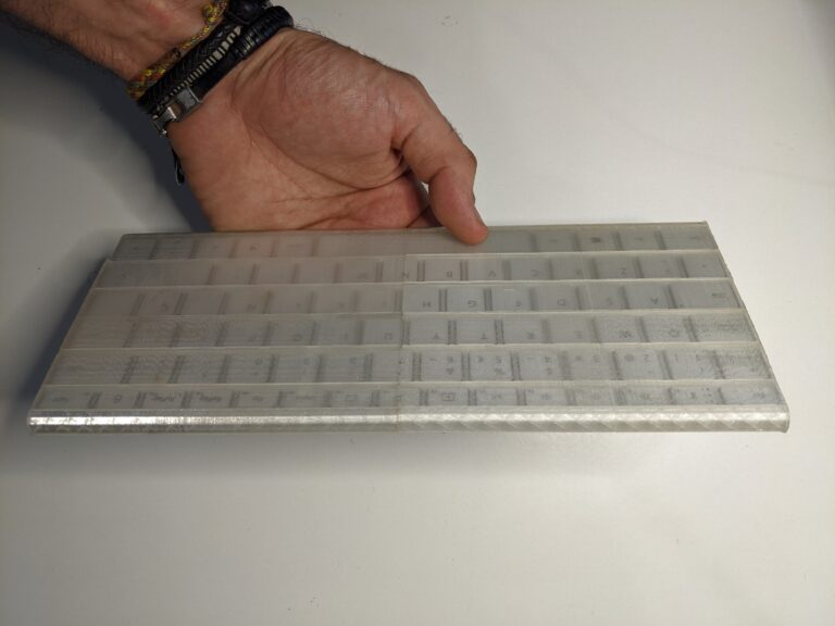 3D design of keyboard cover