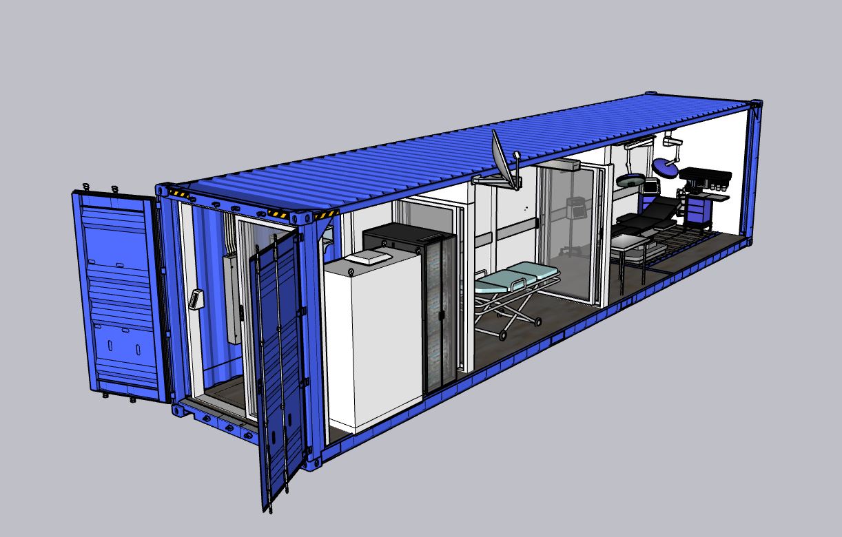 Standard container exterior concept