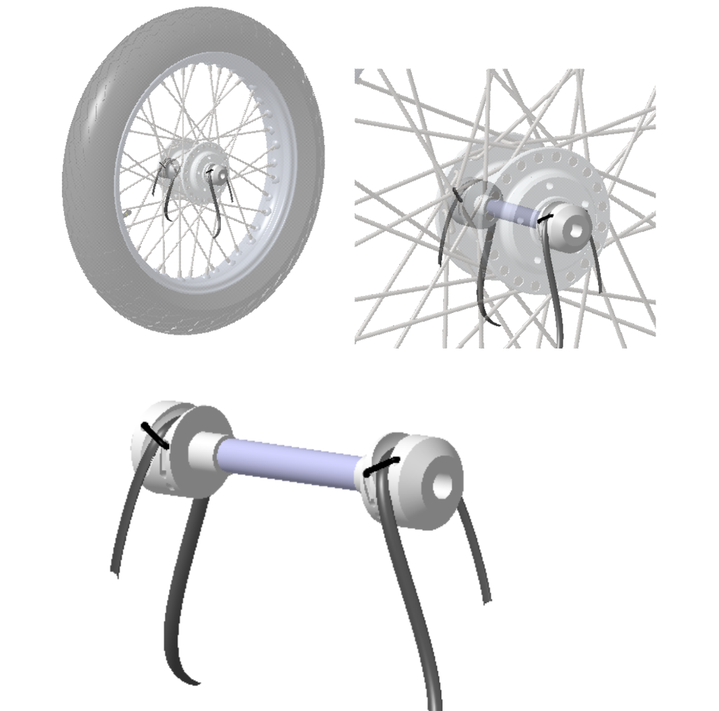 Moto-Trans system installed on trailer